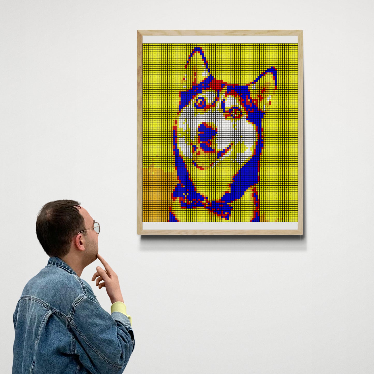 Husky Art Print