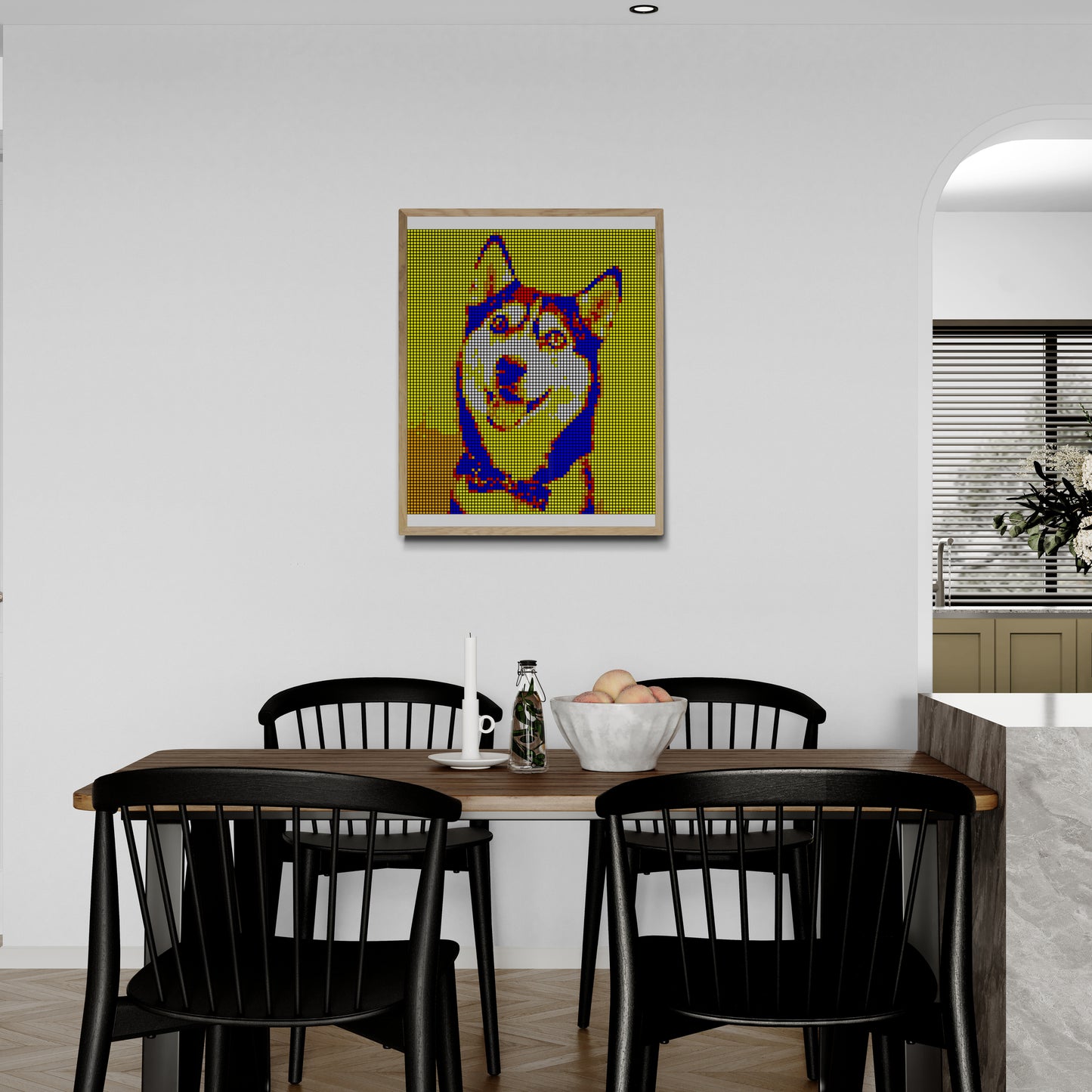 Husky Art Print